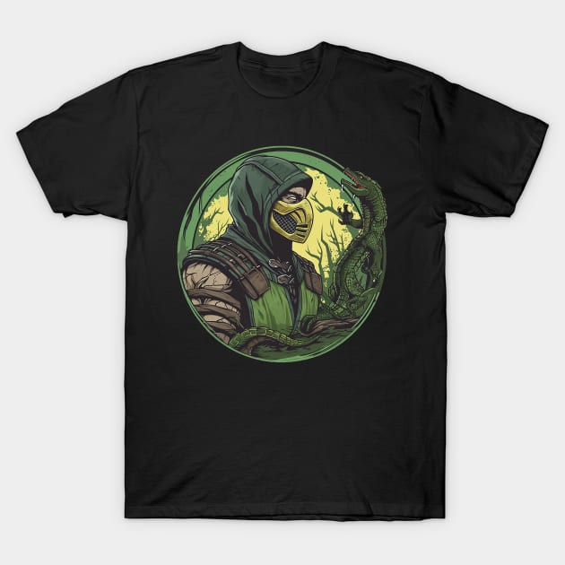 reptile T-Shirt by sample the dragon